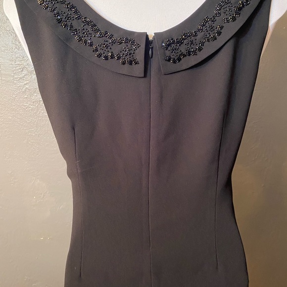 Vintage APPRAISAL Black Beaded Top - Picture 9 of 16
